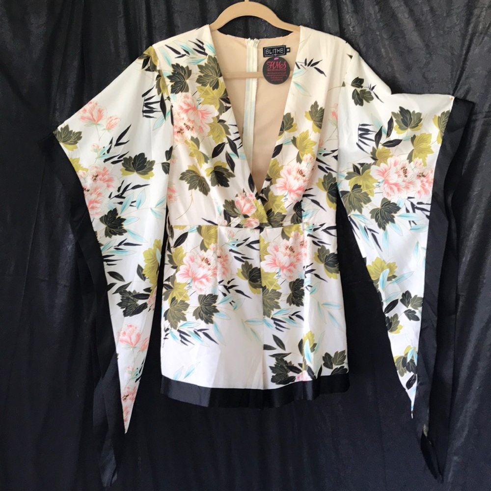 HMS Hot Miami Style Blithe Romper Jumpsuit SzM New
